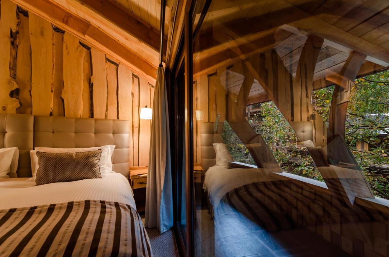 Villa Huilo Huilo Reino Fungi à Puerto Fuy Chambre photo